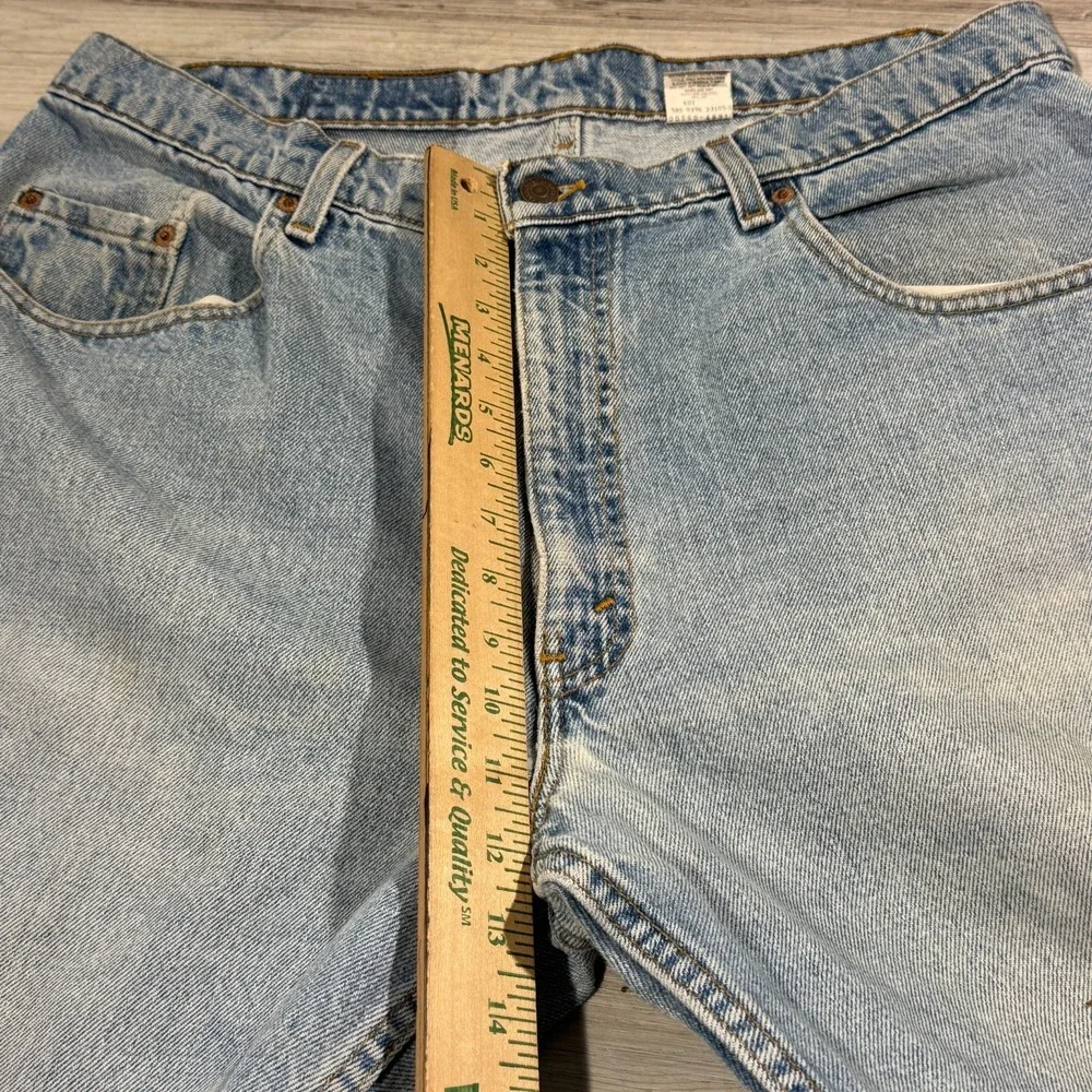 VTG 90s Levi's 560 Jeans Men's 36x29*‎ Loose Tapered Faded Denim Tag USA 38x30